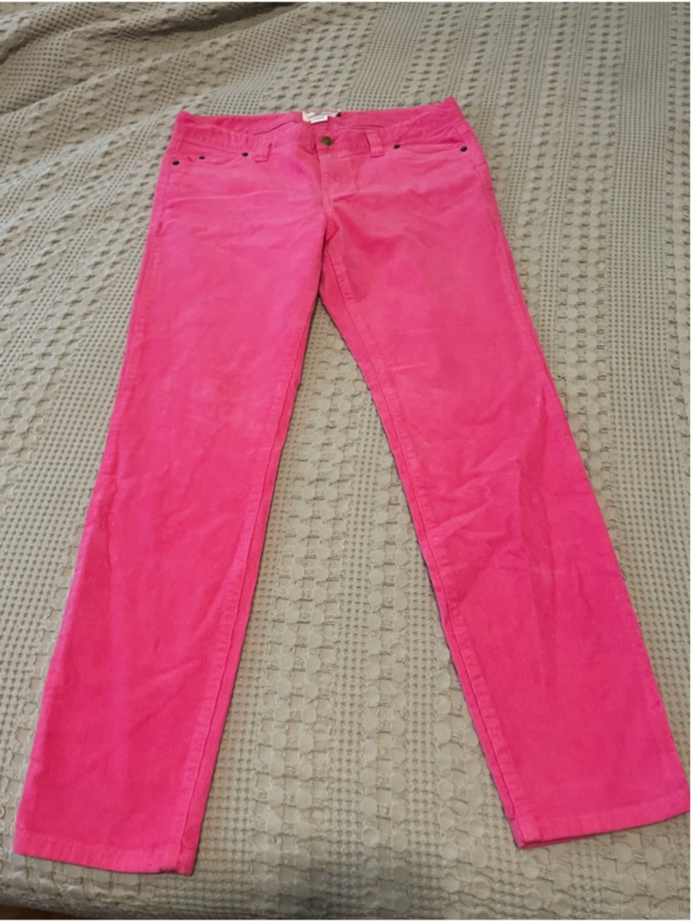 Vineyard vines hot pink corduroy jeans - Picture 2 of 5